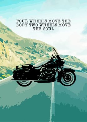 Motorcycle Rider Wall Art