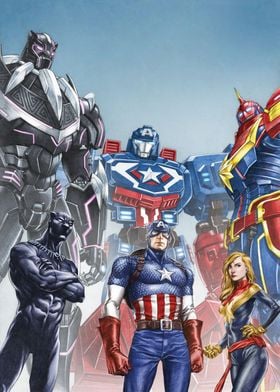 The Avengers Mech Strike Posters-preview-3