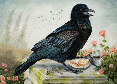Breakfast With The Raven