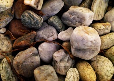 Stones on the beach