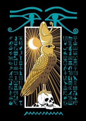 Horus Falcon God of Egypt