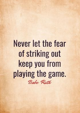 Quotes Babe Ruth