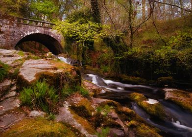 At the bridge