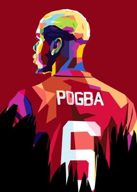 PaulPogba Wpap Pop Art