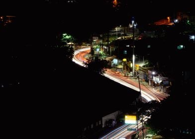 Long exposure cars