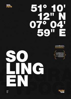 Solingen Typo