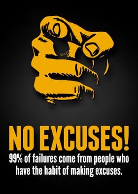 No Excuses