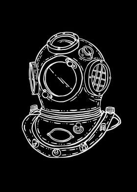 DIVING HELMET