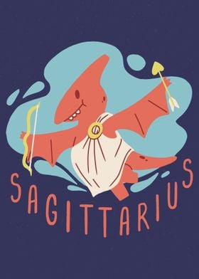 CUTE DINO SAGITTARIUS