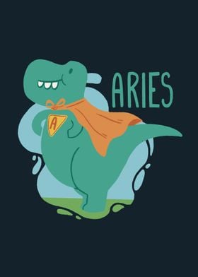 ZODIAC CUTE DINO ARIES