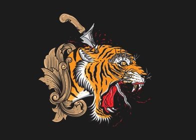 Tiger keris indonesia 