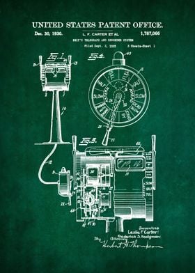 12 Ship Telegraph Patent 