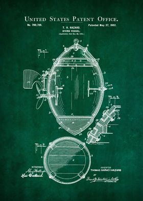 17 Diving Submarine Paten