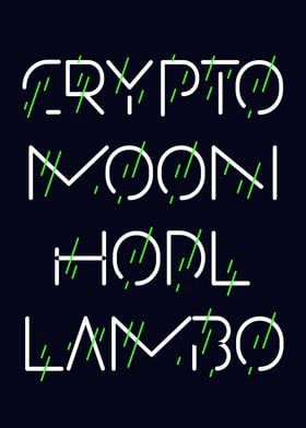 Crypto Moon Hodl Lambo