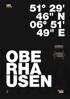 Oberhausen Typo