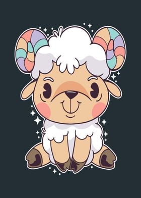 ZODIAC CUTE ANIMAL ARIES