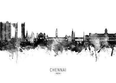 Chennai Skyline India