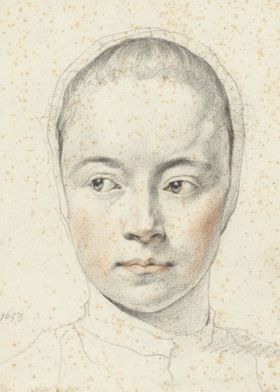 Portrait of unknown girl