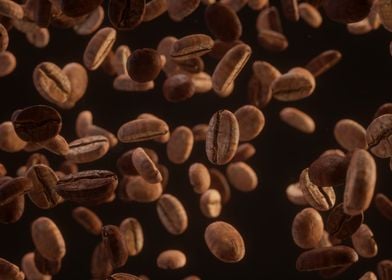 Roasted offee beans 