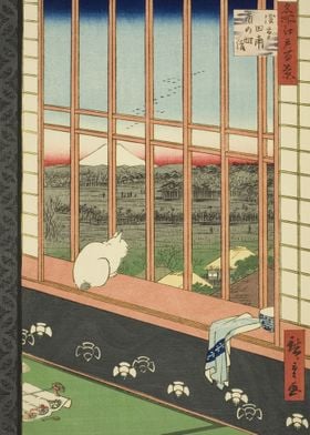 Asakusa Rice Fields 1850s