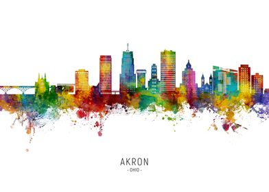 Akron Skyline Ohio