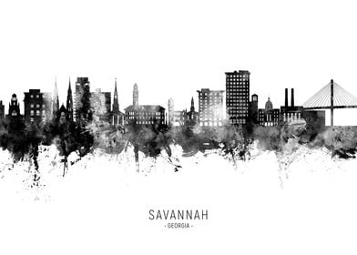 Savannah Skyline Georgia