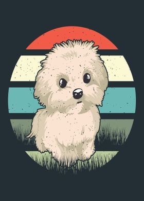 CUTE DOG MALTESE