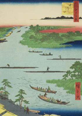 Nakagawa River Mouth 1850s