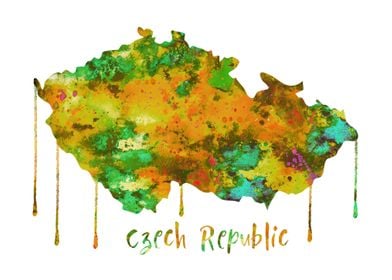 Czech Republic map