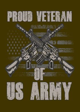 Proud veteran of us army