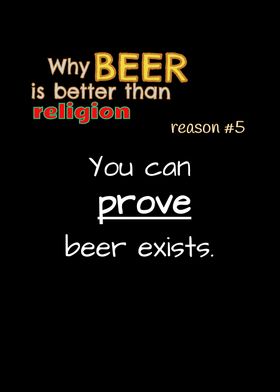 Beer Better Than Religion