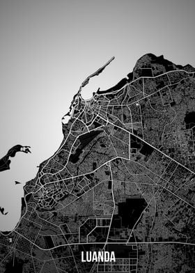 Luanda dark map