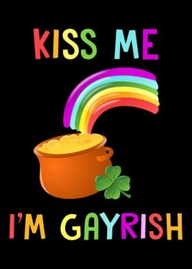 Kiss Gayrish Irish Patrick