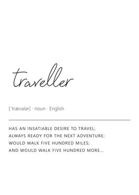Definition Traveller
