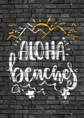 Aloha Beaches Graffiti Art