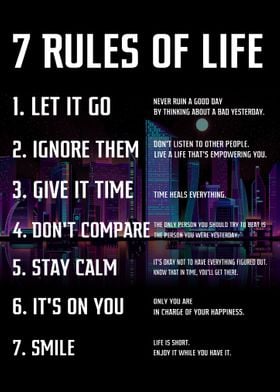 7 Rules Of Life