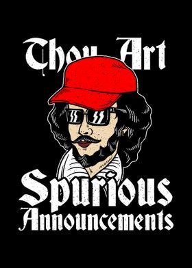 Thou Art Spurious Announce