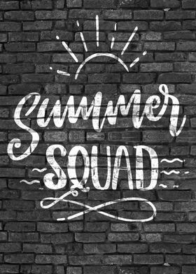 Summer Squad Wall Art