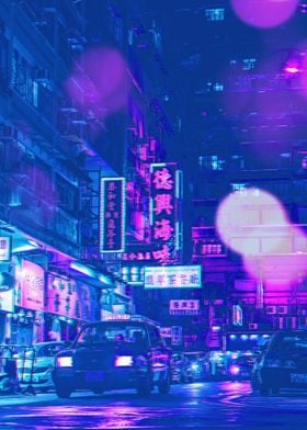 Neon Night City 