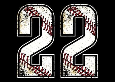 22 Baseball 22 Birthday