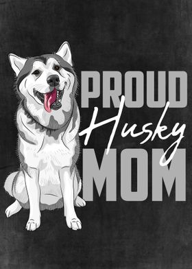 Proud Husky Mom