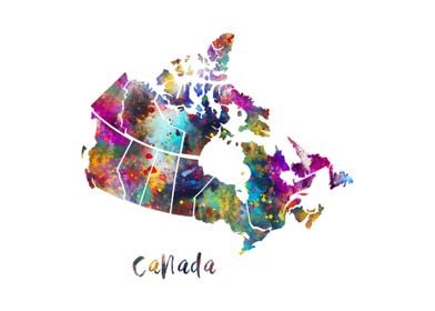 Canada map 