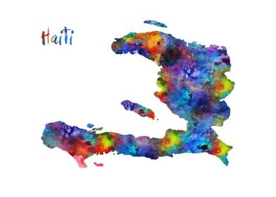 Haiti map 