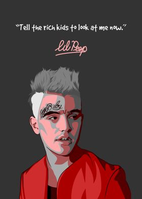 Lil Peep Vector