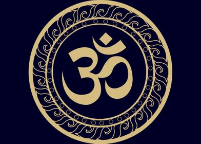 Om Ohm Aum Symbol T Shirt 