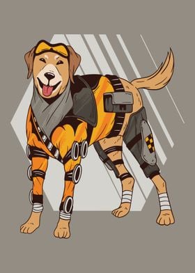 CUTE DOG CYBORG