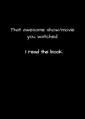 I Read The Book Movie Show