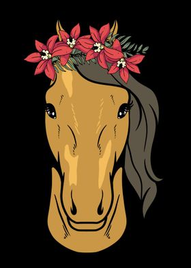 Horse Flower Floral