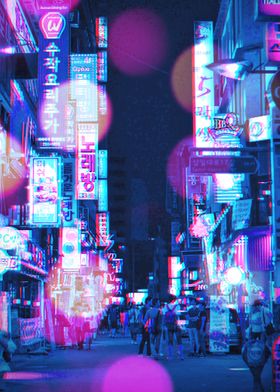 Neon Night City 