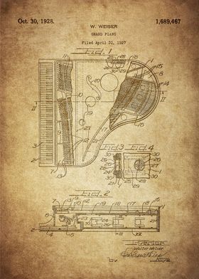 Piano Patent